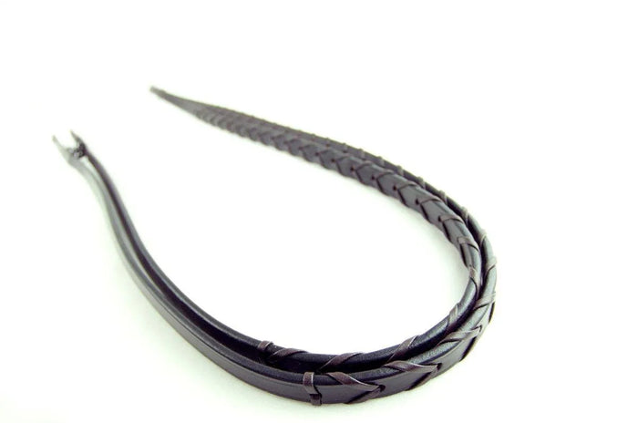 Ascot Laced Reins - Black - Pony
