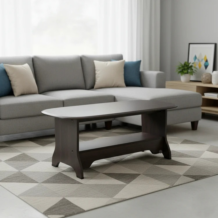 Center Table Crafted with Durable and Sleek Finish, Creating a Polished Modern Look