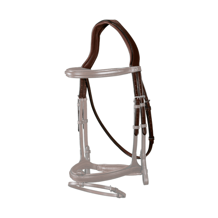 Dy'on New English Collection Headpiece With Throat Latch - Equiluxe Tack