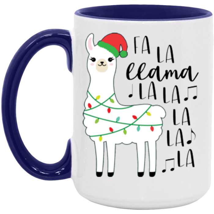 Fa La Llama La ceramic coffee mug, product photo 7