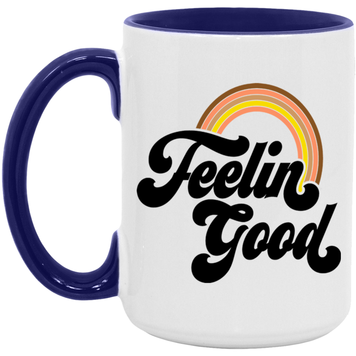 Feelin' Good ceramic coffee mug, product photo 7