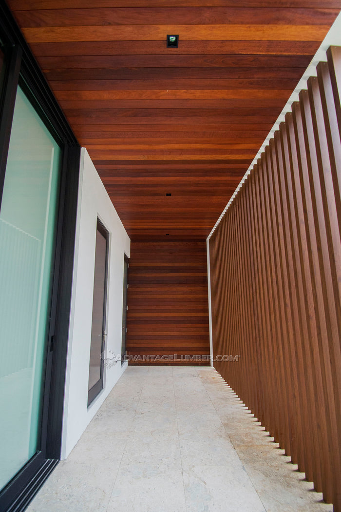 FSC® 1x4 +Plus® Cumaru 45° V-Groove