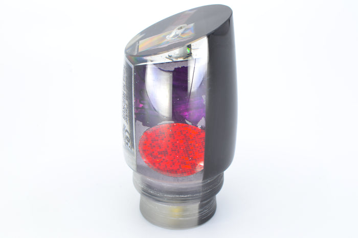 Marlin Magic Lures Purple MOP Black Back Red Eyes Ruckus 12" 7.2oz *DELAMMED*