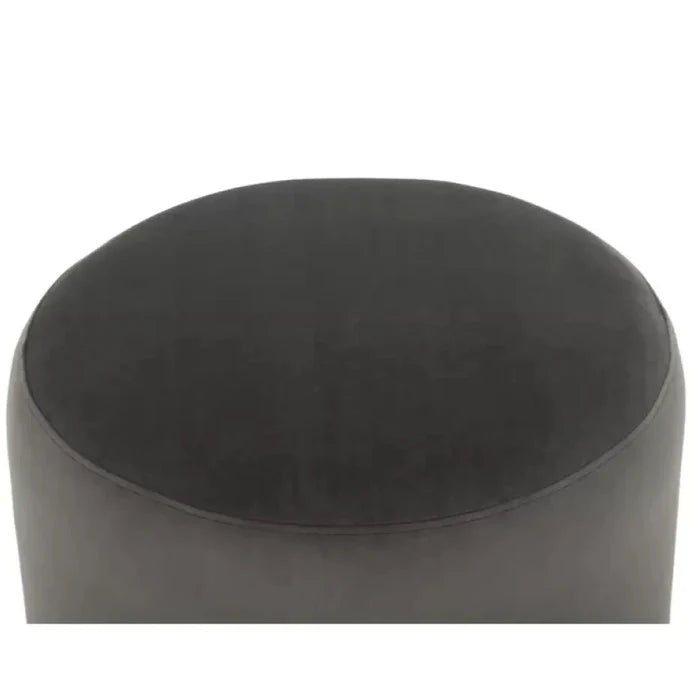 Ottoman – Plush Velvet Upholstery Solid Wood Frame with Foam Padding, Footrest or Side Table.