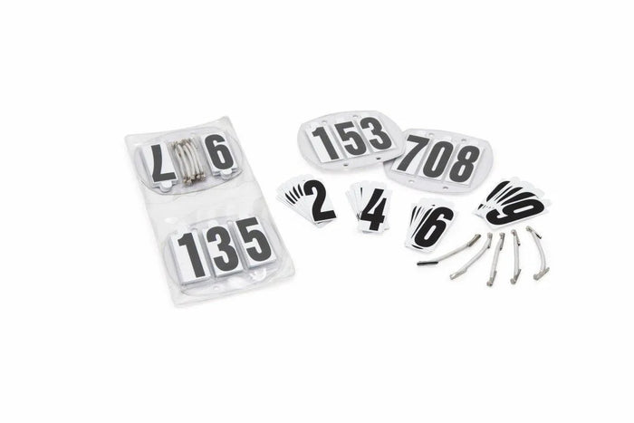 Shires Bridle Number Kit - Clear -
