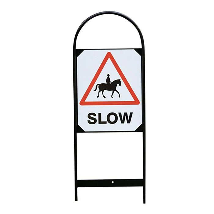 Stubbs Double Sided Markers Horse Slow Sign - -
