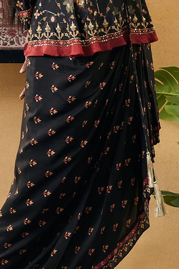 Zahra Drape Dress