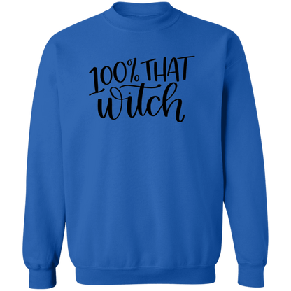 100% That Witch crewneck sweatshirt in Royal