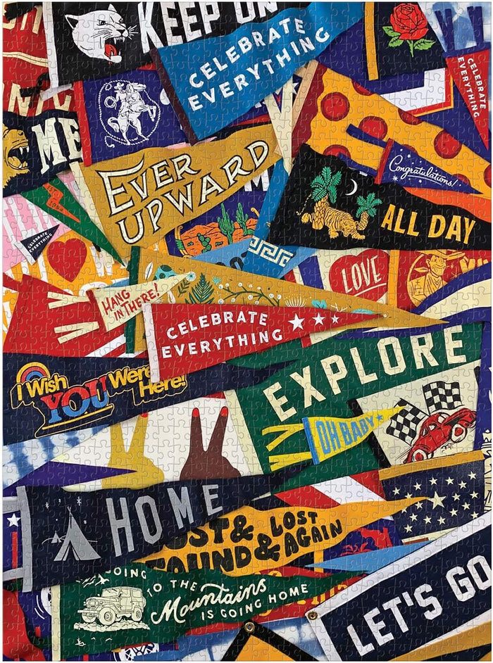1000 Piece Jigsaw Puzzle - Celebrate Everything | Galison