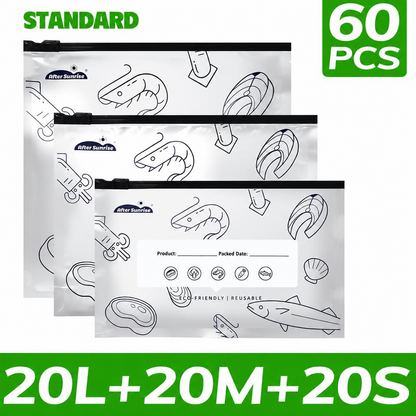 Reusable Aluminum Foil Sealable Storage Bags