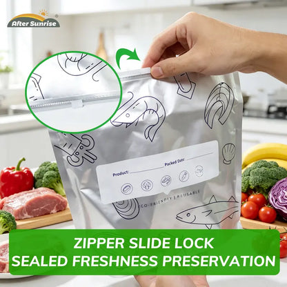 Reusable Aluminum Foil Sealable Storage Bags