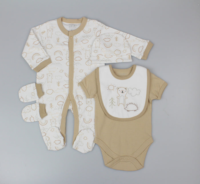 5pc Bag Gift Set - (PK6) (NB-9 Months) H13619