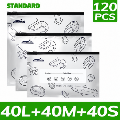 Reusable Aluminum Foil Sealable Storage Bags