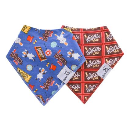 2 Pack Baby Bandana Bibs - Wonka
