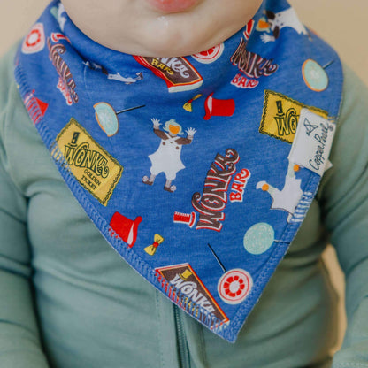 2 Pack Baby Bandana Bibs - Wonka