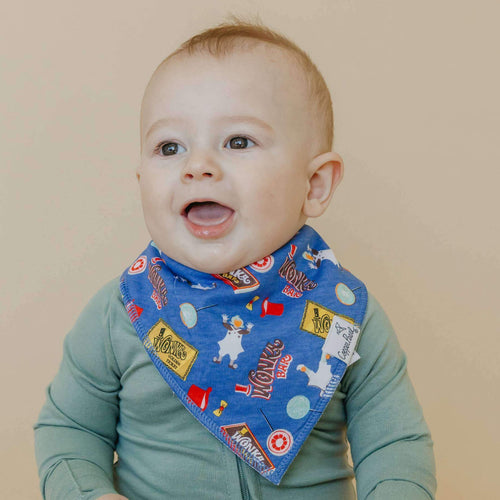 2 Pack Baby Bandana Bibs - Wonka
