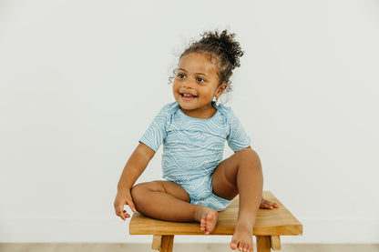 Short Sleeve Bodysuit - Surf