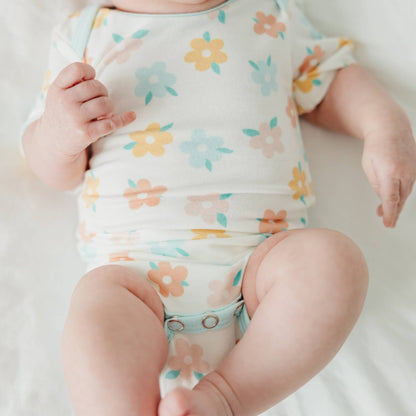 Short Sleeve Bodysuit - Daisy