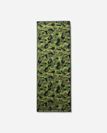 A Bathing Ape Abc Camo Compact Bath Towel Green Textile Bath Towels 1M70182002 GRX