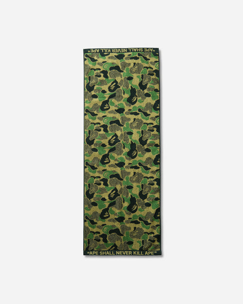 A Bathing Ape Abc Camo Compact Bath Towel Green Textile Bath Towels 1M70182002 GRX