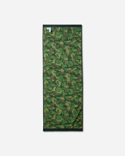 A Bathing Ape Abc Camo Compact Bath Towel Green Textile Bath Towels 1M70182002 GRX