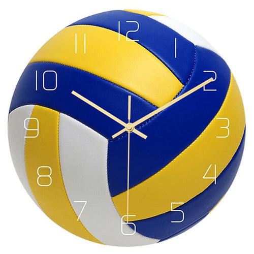 Gadget Gerbil Acrylic Volleyball Wall Clock