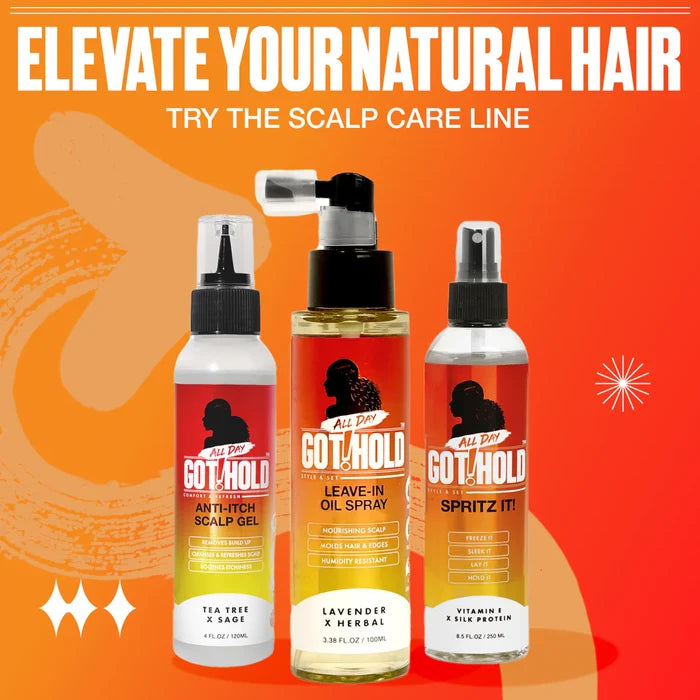 All Day Got Hold Style & Set Leave-In Oil Spray 100ml
