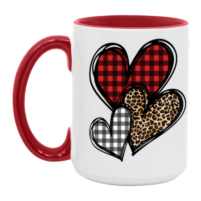 All My Heart ceramic coffee mug, product photo 2