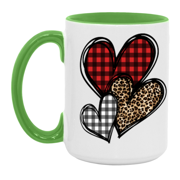 All My Heart ceramic coffee mug, product photo 4