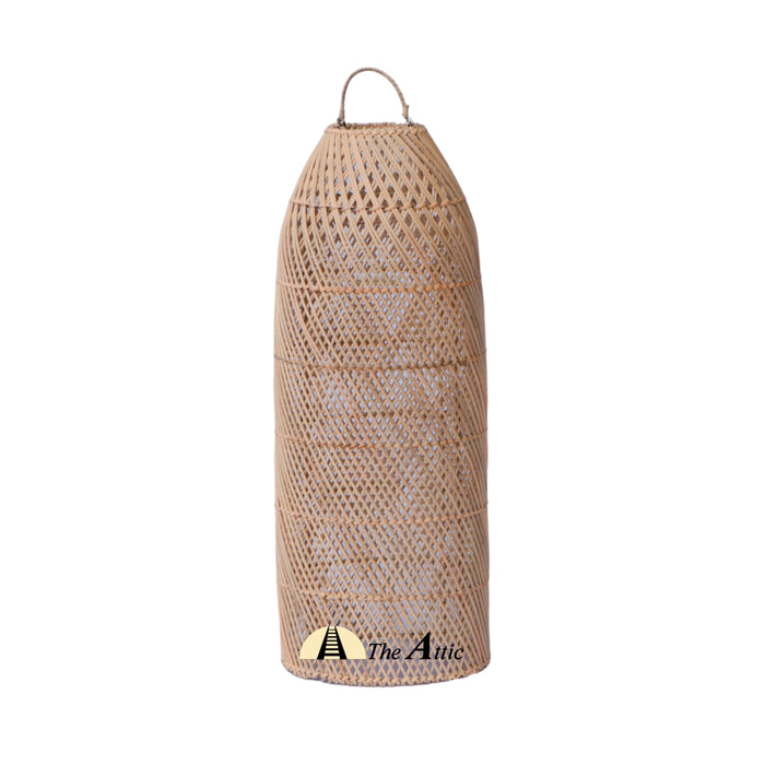 Apollo Long Rattan Pendant
