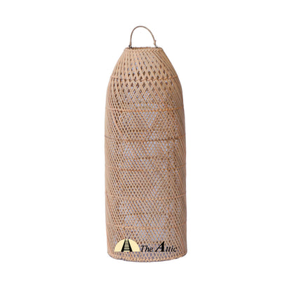 Apollo Long Rattan Pendant