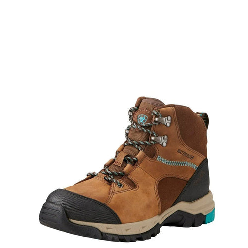 Ariat Ladies Skyline Mid Waterproof - Distressed Brown - 3
