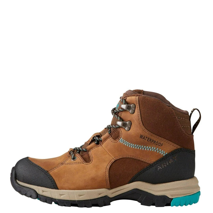Ariat Ladies Skyline Mid Waterproof - Distressed Brown - 3