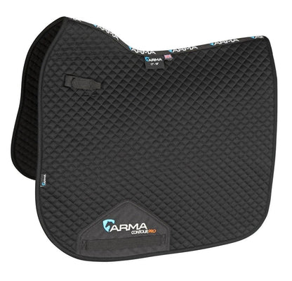 ARMA Dressage Saddlecloth - Black - 17-18
