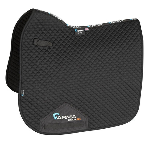 ARMA Dressage Saddlecloth - Black - 17-18