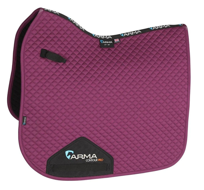 ARMA Dressage Saddlecloth - Black - 17-18