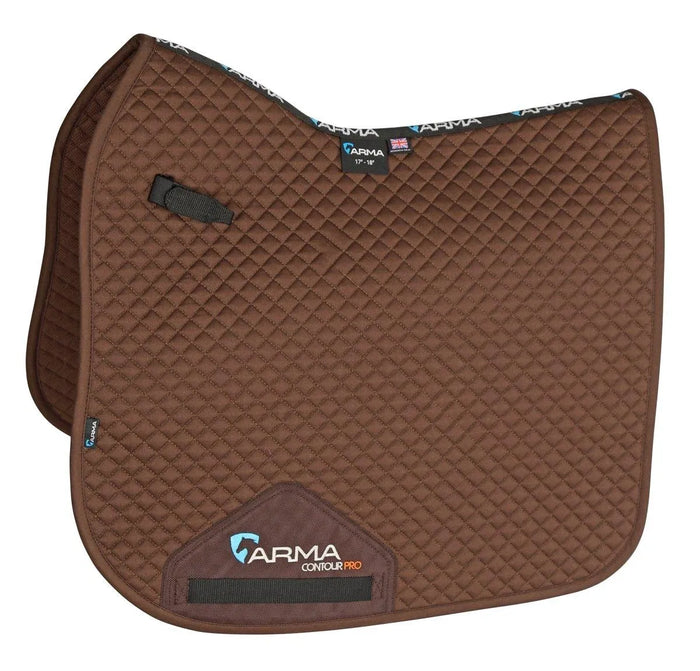 ARMA Dressage Saddlecloth - Black - 17-18