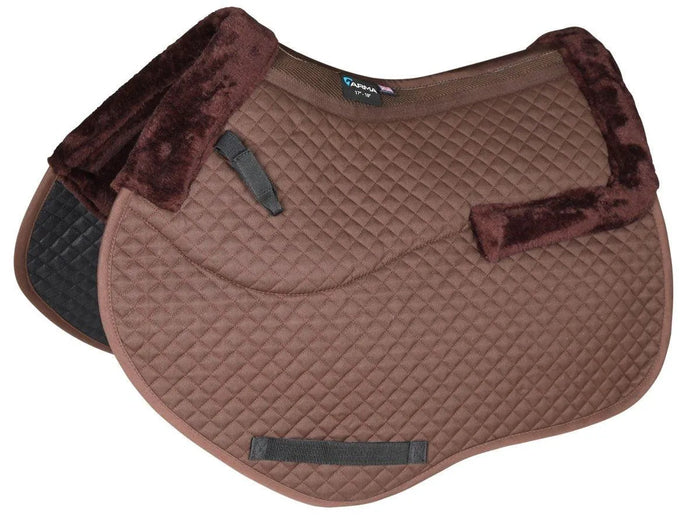 ARMA Half Lined Jump Saddlecloth - Black - 15-16.5