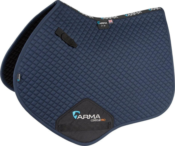 ARMA Jump Saddlecloth - Black - 15-16.5