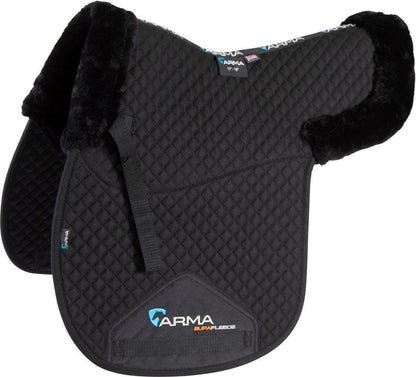 ARMA SupaFleece Numnah - Black - 14