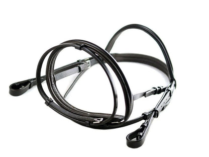 Ascot Comfort Padded Flash Bridle - Brown - Pony