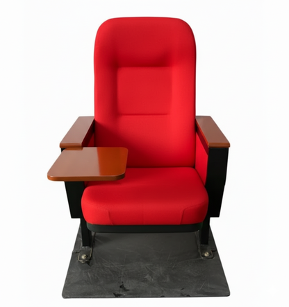 Auditorium Chair with Shared Armrest and Strong Frame, Ideal for Auditorium and Conference Rooms