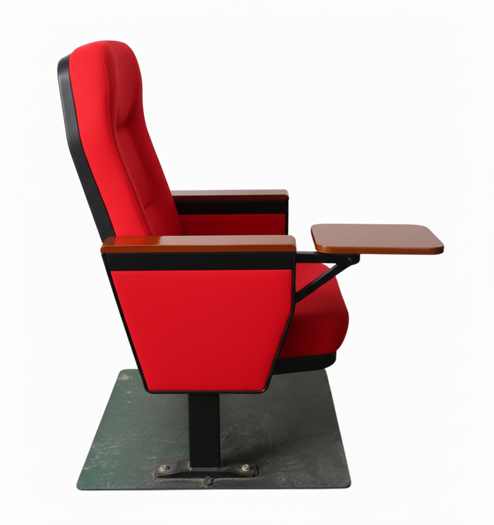 Auditorium Chair with Shared Armrest and Strong Frame, Ideal for Auditorium and Conference Rooms