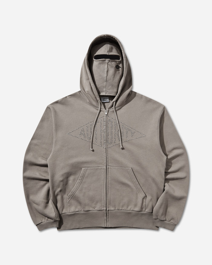 Umbro Authority Zipped Hoodie Greige Sweatshirts Hoodies UBMW0687JY197 GRY0063
