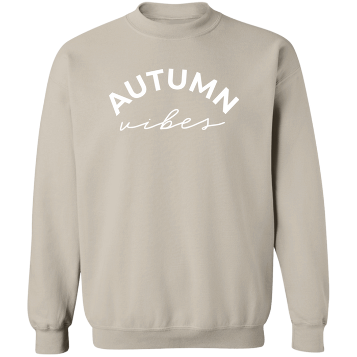 Autumn Vibes crewneck sweatshirt in Sand