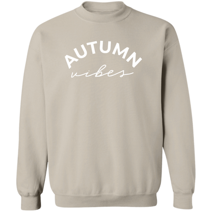 Autumn Vibes crewneck sweatshirt in Sand
