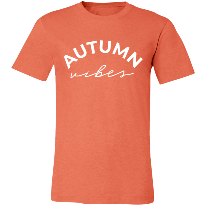 Autumn Vibes graphic t-shirt in Heather Orange