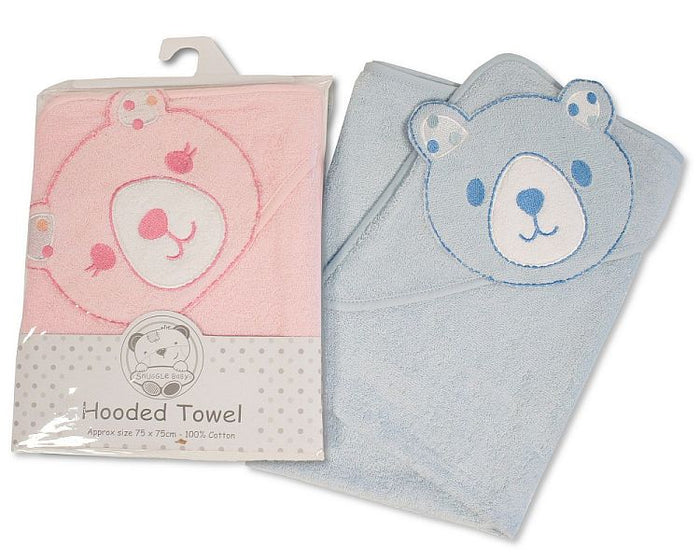 Baby 3d- Hooded Towel - Bear (75x75cm) BW-120-097