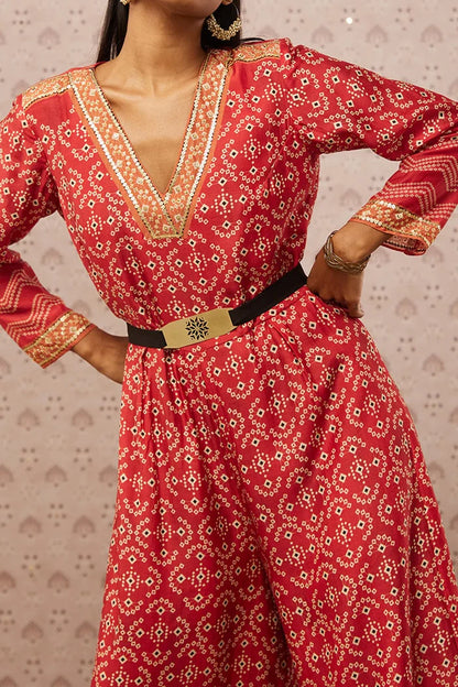 Bandhej Jumpsuit