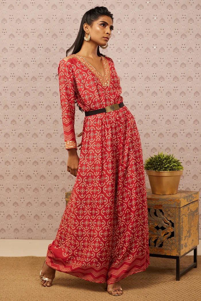 Bandhej Jumpsuit